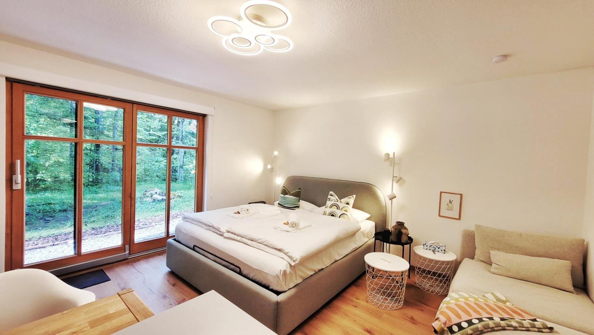 Studio Am Duernbach - Modern, Ruhig & Zentral Am Schliersee Mit Parkplatz エクステリア 写真